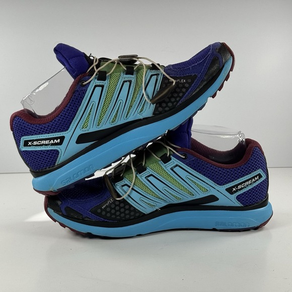 Salomon X Scream City LT Trail Hiking Running Shoes Multicolor Women's 7.5 - Picture 8 of 12